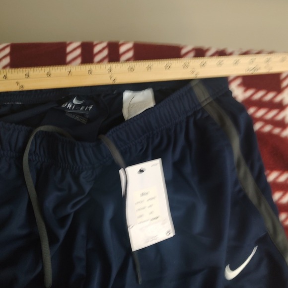 Nike Dri Fit Mens Navy Blue Athletic Pants Trousers Size XXL - Picture 2 of 6